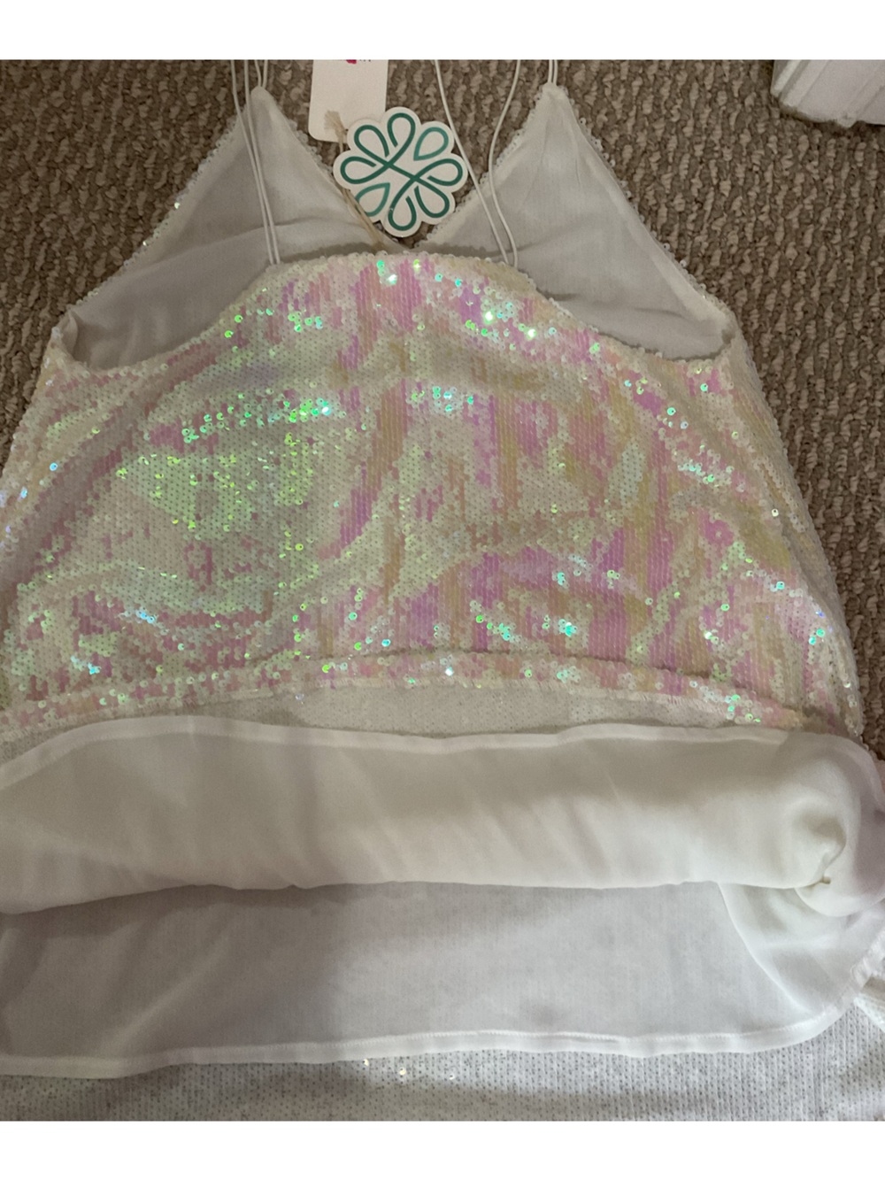L'ATISTE Iridescent Sequin Dress - Picture 6 of 9